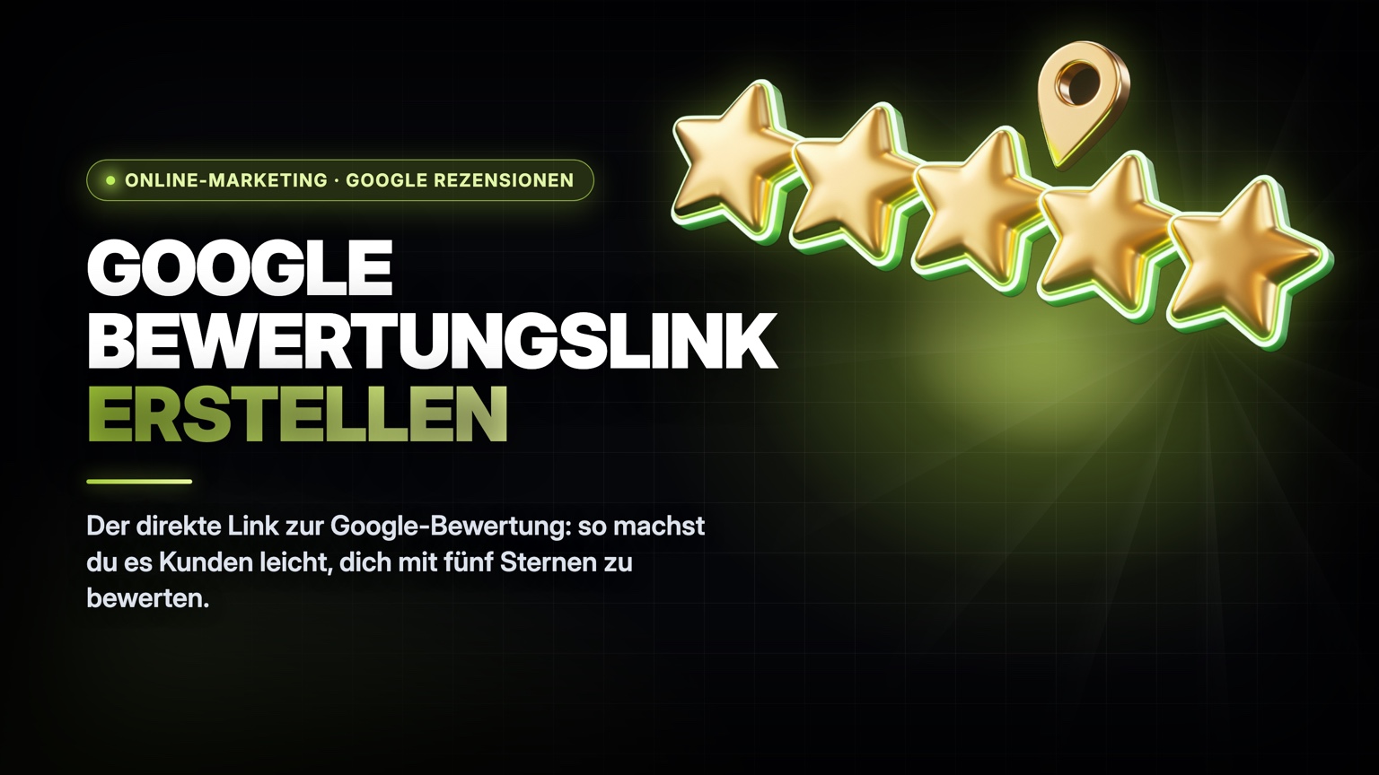 Google-Bewertungslink erstellen: drei Wege zum direkten Rezensions-Link